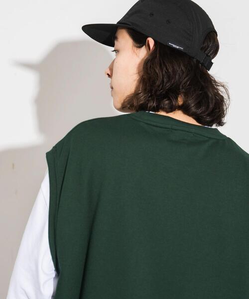 WEGO（ウィゴー）の「WEGO/アンサンブルスウェットベストT（アンサンブル・メンズ・グリーン/ブラック・MEDIUM/LARGE）」の8枚目の写真