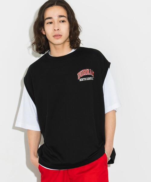 WEGO（ウィゴー）の「WEGO/アンサンブルスウェットベストT（アンサンブル・メンズ・グリーン/ブラック・MEDIUM/LARGE）」の9枚目の写真