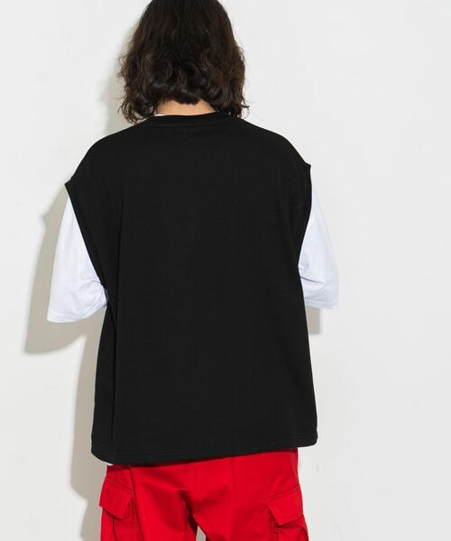 WEGO（ウィゴー）の「WEGO/アンサンブルスウェットベストT（アンサンブル・メンズ・グリーン/ブラック・MEDIUM/LARGE）」の11枚目の写真