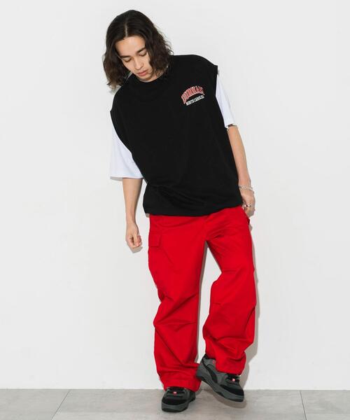 WEGO（ウィゴー）の「WEGO/アンサンブルスウェットベストT（アンサンブル・メンズ・グリーン/ブラック・MEDIUM/LARGE）」の13枚目の写真