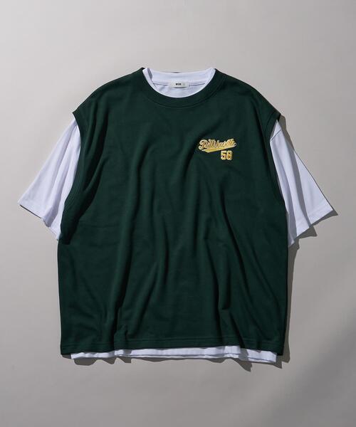 WEGO（ウィゴー）の「WEGO/アンサンブルスウェットベストT（アンサンブル・メンズ・グリーン/ブラック・MEDIUM/LARGE）」の20枚目の写真