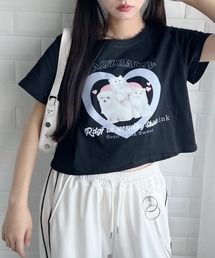 アニマルハートショートTシャツ