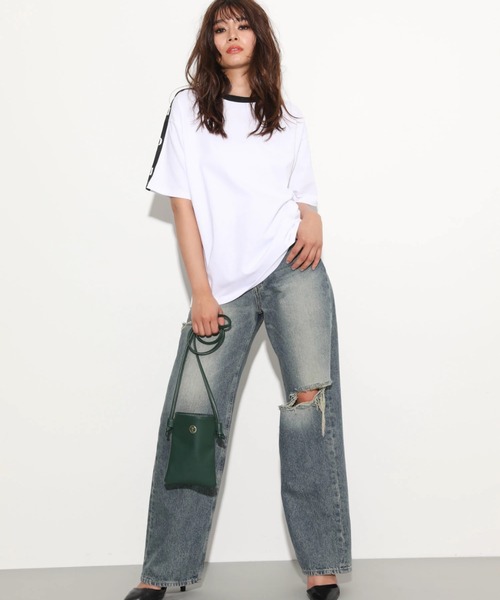 EGOIST（エゴイスト）の「EGOIST　ミニショルダーバック（ショルダーバッグ・レディース・グリーン/ブラック/マルチ・FREE）」の3枚目の写真