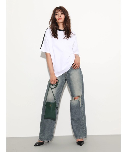 EGOIST（エゴイスト）の「EGOIST　ミニショルダーバック（ショルダーバッグ・レディース・グリーン/ブラック/マルチ・FREE）」の7枚目の写真