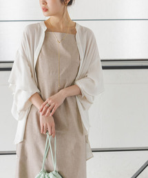 Noble | ドライシフォンラッフルスリーブブラウス(シャツ/ブラウス)