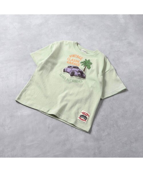 F.O.KIDS（エフオーキッズ）の「VINTAGE　CAR　TEE（Tシャツ/カットソー・キッズ・グリーン/レッド/オフホワイト/グレー・130/120/110/100/140/95/90/80）」の22枚目の写真