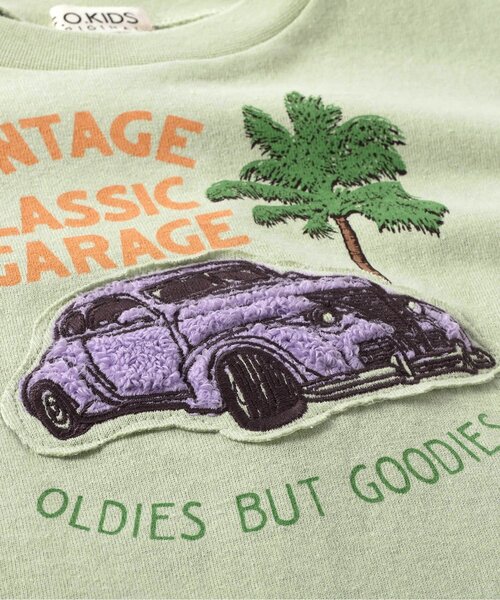 F.O.KIDS（エフオーキッズ）の「VINTAGE　CAR　TEE（Tシャツ/カットソー・キッズ・グリーン/レッド/オフホワイト/グレー・130/120/110/100/140/95/90/80）」の20枚目の写真