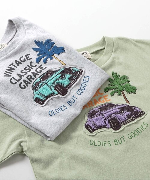 F.O.KIDS（エフオーキッズ）の「VINTAGE　CAR　TEE（Tシャツ/カットソー・キッズ・グリーン/レッド/オフホワイト/グレー・130/120/110/100/140/95/90/80）」の15枚目の写真