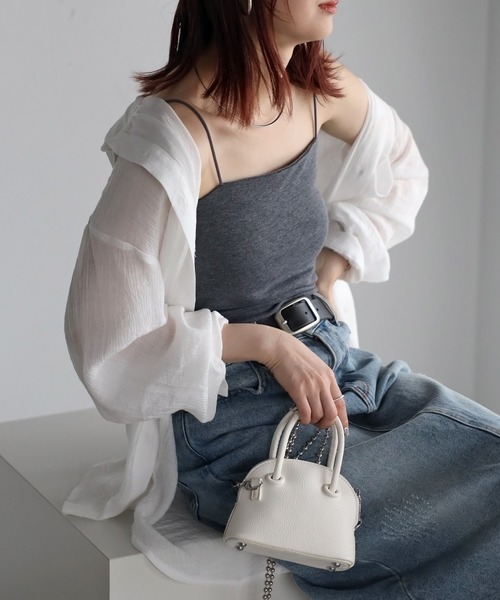 新品dolce今季バロンキャミ BARON CAMISOLE-バロンキャミソール- ふんわり女性らしい1枚
