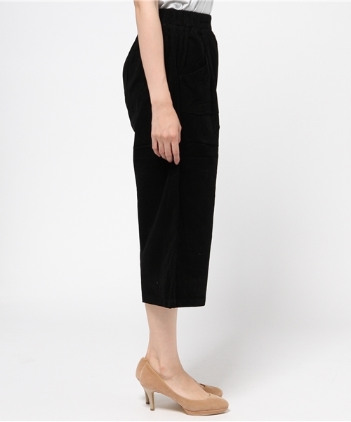 mystic（ミスティック）の「【mystic】コーデュロイガウチョパンツ（その他パンツ・レディース・カーキ/ネイビー/ブラック・ﾌﾘ-）」の10枚目の写真