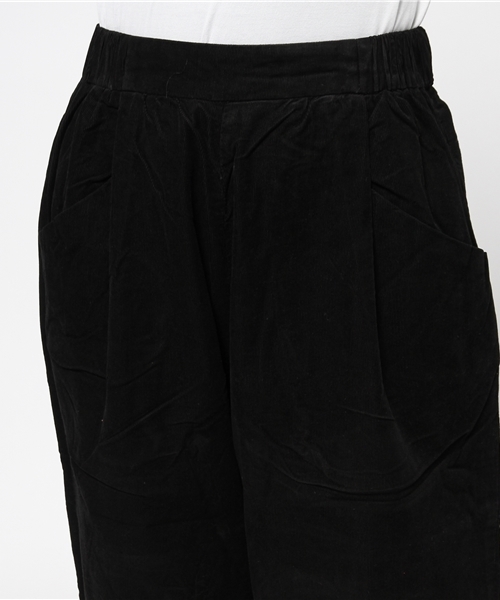 mystic（ミスティック）の「【mystic】コーデュロイガウチョパンツ（その他パンツ・レディース・カーキ/ネイビー/ブラック・ﾌﾘ-）」の4枚目の写真