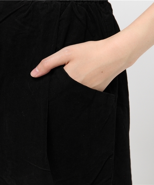 mystic（ミスティック）の「【mystic】コーデュロイガウチョパンツ（その他パンツ・レディース・カーキ/ネイビー/ブラック・ﾌﾘ-）」の6枚目の写真