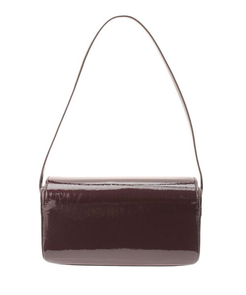 LAGUNAMOON（ラグナムーン）の「エナメルスクエアミニバッグ（ショルダーバッグ・レディース・ボルドー/アイボリー/ブラック・FREE）」の12枚目の写真