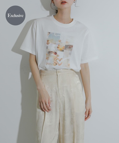 SENSE OF PLACE by URBAN RESEARCH（センスオブプレイスバイアーバンリサーチ）の「『別注』Mai Nakamori×SENSE OF PLACE　グラフィックTシャツ（Tシャツ/カットソー・レディース・その他1/その他2・ONE）」の2枚目の写真