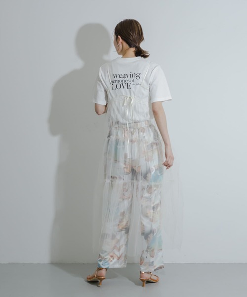 SENSE OF PLACE by URBAN RESEARCH（センスオブプレイスバイアーバンリサーチ）の「『別注』Mai Nakamori×SENSE OF PLACE　グラフィックTシャツ（Tシャツ/カットソー・レディース・その他1/その他2・ONE）」の9枚目の写真