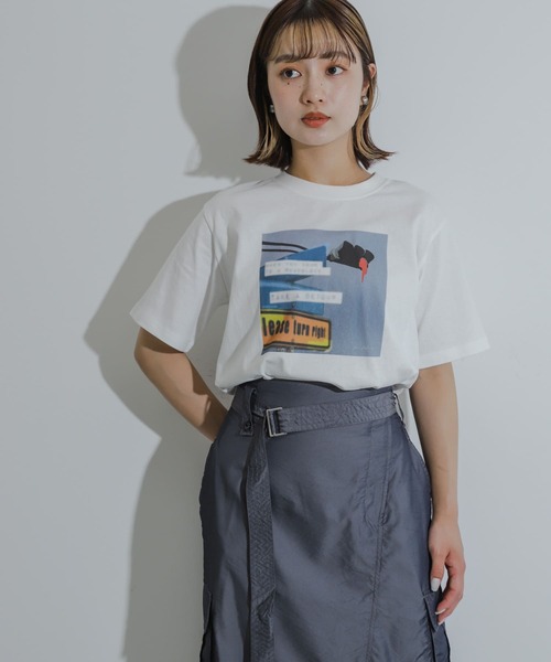 SENSE OF PLACE by URBAN RESEARCH（センスオブプレイスバイアーバンリサーチ）の「『別注』Mai Nakamori×SENSE OF PLACE　グラフィックTシャツ（Tシャツ/カットソー・レディース・その他1/その他2・ONE）」の11枚目の写真
