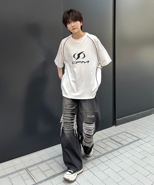 PINKO 25SS Tシャツ・カットソー ホワイト系 Pinko women's cotton T-shirt with logo 100372a1r7 White