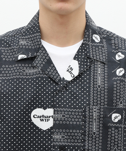 Carhartt WIP(カーハートダブリューアイピー)の「【CARHARTT WIP / カーハート ダブリューアイピー】S/S HEART BANDANA SHIRT(シャツ/ブラウス・メンズ・ブラック・LARGE/MEDIUM)」の17枚目の写真