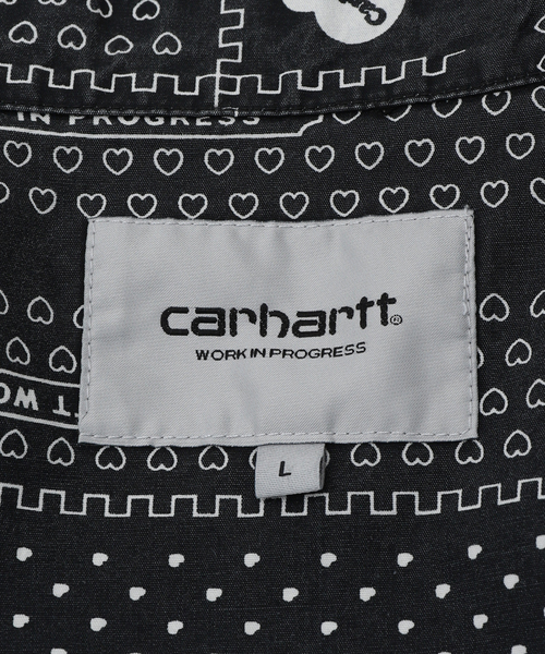 Carhartt WIP(カーハートダブリューアイピー)の「【CARHARTT WIP / カーハート ダブリューアイピー】S/S HEART BANDANA SHIRT(シャツ/ブラウス・メンズ・ブラック・LARGE/MEDIUM)」の8枚目の写真