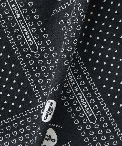Carhartt WIP(カーハートダブリューアイピー)の「【CARHARTT WIP / カーハート ダブリューアイピー】S/S HEART BANDANA SHIRT(シャツ/ブラウス・メンズ・ブラック・LARGE/MEDIUM)」の10枚目の写真
