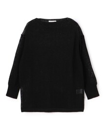 GALERIE VIE | リネンコード バスクプルオーバー(ニット/セーター)