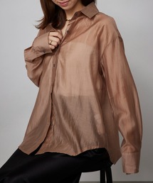 MAISON BREEZE | 【SETUP7】オーバーフォルムシアーシャツブラウス SCCH565　※(シャツ/ブラウス)