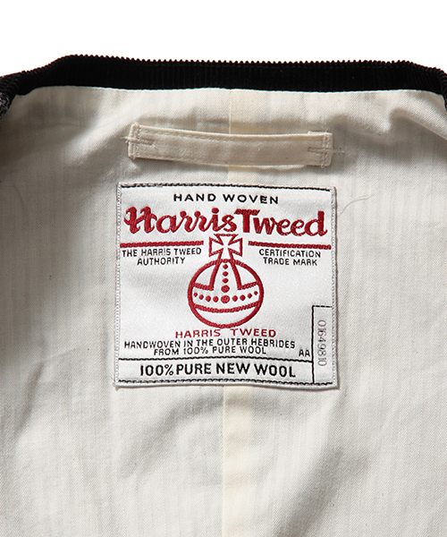BEAMS PLUS（ビームスプラス）の「BEAMS PLUS / ハリスツイード ベスト 15FW（ベスト・メンズ・グレー・LARGE/SMALL/MEDIUM）」の2枚目の写真