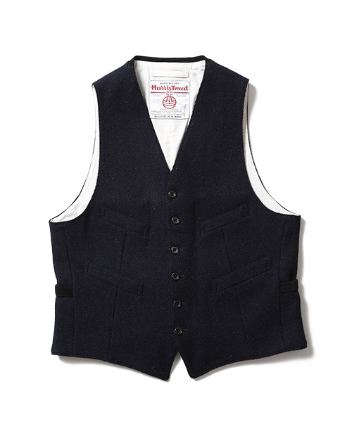 BEAMS PLUS（ビームスプラス）の「BEAMS PLUS / ハリスツイード ベスト 15FW（ベスト・メンズ・グレー・LARGE/SMALL/MEDIUM）」の13枚目の写真