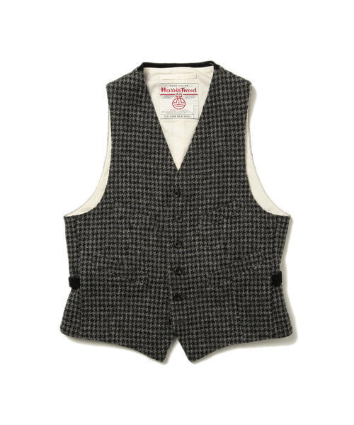 BEAMS PLUS（ビームスプラス）の「BEAMS PLUS / ハリスツイード ベスト 15FW（ベスト・メンズ・グレー・LARGE/SMALL/MEDIUM）」の11枚目の写真
