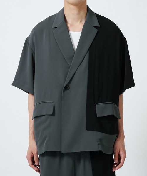 CULLNI 24SS STUDIOUS別注 ジャケット STUDIOUS別注SENTERZIP JACKET（テーラードジャケット）｜CULLNI