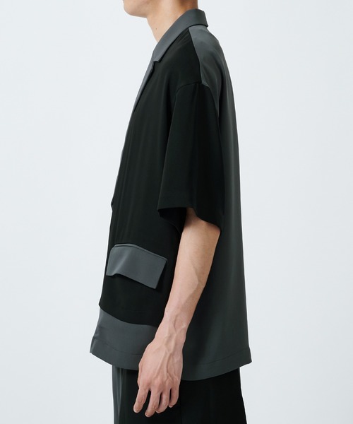 CULLNI 半袖シャツ　STUDIOUS別注 BICOLOR SHIRT CULLNI（クルニ）の「STUDIOUS別注 BICOLOR SHIRT（シャツ