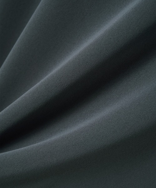 CULLNI（クルニ）の「STUDIOUS別注 Double Cloth Asymmetrical Short Sleeve Jacket（シャツ/ブラウス・メンズ・グレー/ブラック・1/2）」の12枚目の写真