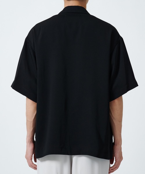 セール】STUDIOUS別注 Double Cloth Asymmetrical Short Sleeve Jacket