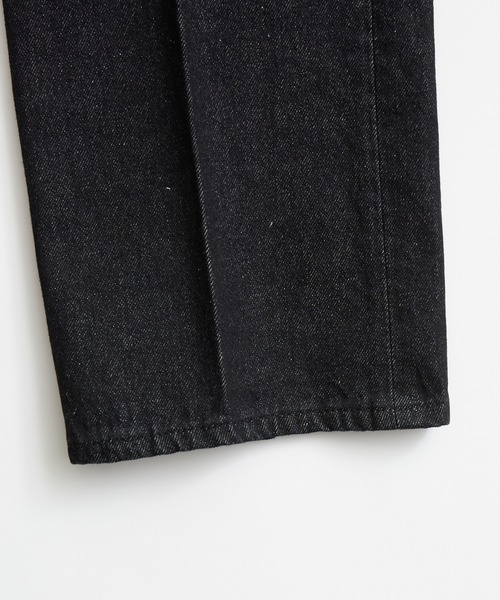 プレスクリースジーンズ エバークリースデニムイージーパンツ(1 DARK GREY): : メンズ