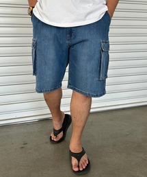 カーゴショートパンツ デニム 大きいサイズ メンズ