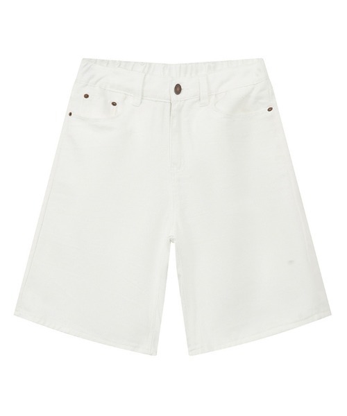 Ressaca(レサーカ)の「ワイドカラーデニムショートパンツ(デニムパンツ・メンズ・カーキ/ホワイト/ベージュ・M/L/XL)」の20枚目の写真