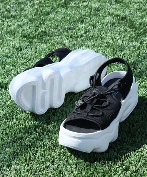 GERRY（ジェリー）の「【GERRY/ジェリー】ライトウェイト ハイソール スニーカーサンダル　WOMEN（サンダル・レディース・ベージュ/ブラック/ホワイト・S/M/LL/L）」の13枚目の写真