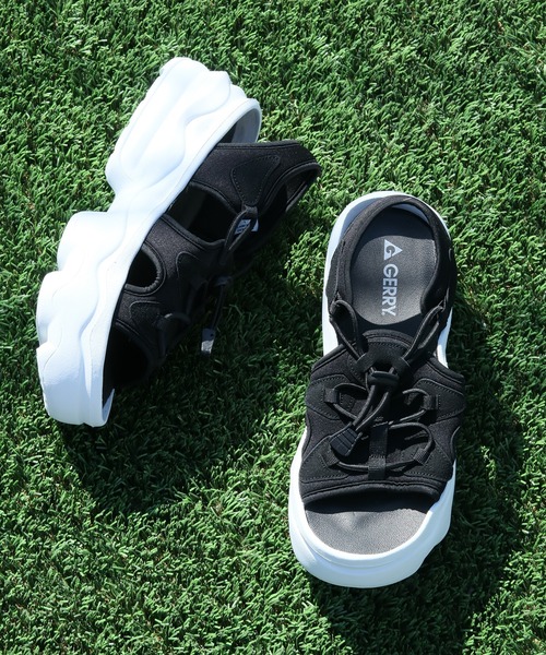 GERRY（ジェリー）の「【GERRY/ジェリー】ライトウェイト ハイソール スニーカーサンダル　WOMEN（サンダル・レディース・ベージュ/ブラック/ホワイト・S/M/LL/L）」の11枚目の写真