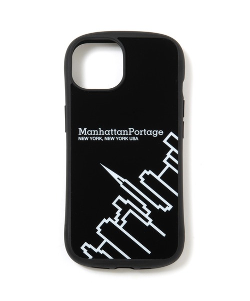 Manhattan Portage(マンハッタンポーテージ)の「【Manhattan Portage】Easy Grip Hybrid Case LOGO / SKYLINE iPhone13 14 兼用 FSUN(スマホケース/カバー・メンズ・ブラック/ブラック系その他2・iPhone 13/14)」の2枚目の写真