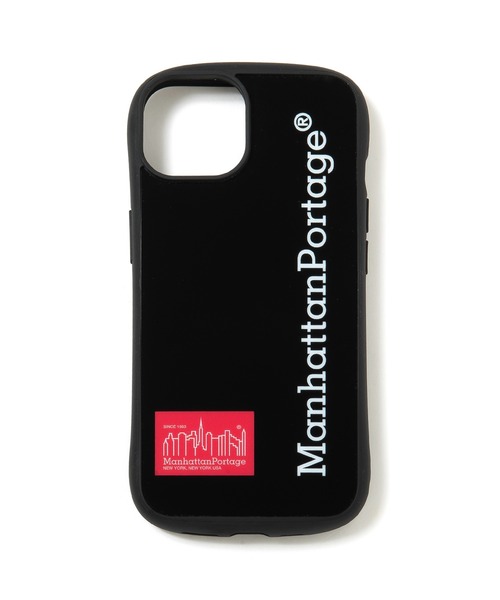 Manhattan Portage(マンハッタンポーテージ)の「【Manhattan Portage】Easy Grip Hybrid Case LOGO / SKYLINE iPhone13 14 兼用 FSUN(スマホケース/カバー・メンズ・ブラック/ブラック系その他2・iPhone 13/14)」の1枚目の写真