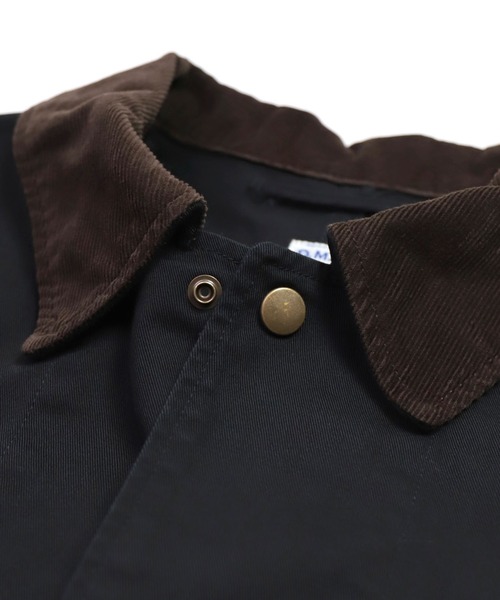 D.M.G.（ドミンゴ）の「[D.M.G. / ディーエムジー] コーマチノ+16Wコーデュロイ ワークコート（ステンカラーコート・レディース・オリーブ/ブラック/ベージュ・FREE）」の19枚目の写真