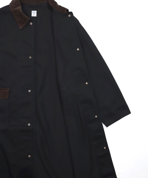 D.M.G.（ドミンゴ）の「[D.M.G. / ディーエムジー] コーマチノ+16Wコーデュロイ ワークコート（ステンカラーコート・レディース・オリーブ/ブラック/ベージュ・FREE）」の21枚目の写真