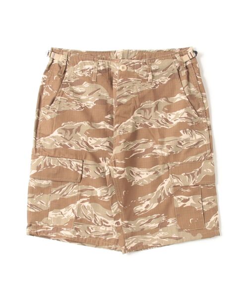 MILITARY（ミリタリー）の「【Military Reproduts　ミリタリーリプロダクツ】BDUショートパンツ　リップストップ（その他パンツ・メンズ・ブラック/オリーブ/ブラウン系1/ベージュ系1/カモフラージュ/その他1・SMALL/MEDIUM/LARGE）」の3枚目の写真