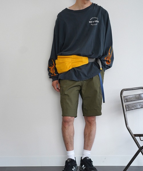 MILITARY（ミリタリー）の「【Military Reproduts　ミリタリーリプロダクツ】BDUショートパンツ　リップストップ（その他パンツ・メンズ・ブラック/オリーブ/ブラウン系1/ベージュ系1/カモフラージュ/その他1・SMALL/MEDIUM/LARGE）」の13枚目の写真