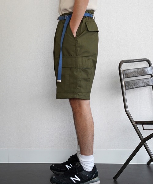 MILITARY（ミリタリー）の「【Military Reproduts　ミリタリーリプロダクツ】BDUショートパンツ　リップストップ（その他パンツ・メンズ・ブラック/オリーブ/ブラウン系1/ベージュ系1/カモフラージュ/その他1・SMALL/MEDIUM/LARGE）」の12枚目の写真