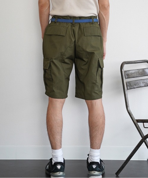 MILITARY（ミリタリー）の「【Military Reproduts　ミリタリーリプロダクツ】BDUショートパンツ　リップストップ（その他パンツ・メンズ・ブラック/オリーブ/ブラウン系1/ベージュ系1/カモフラージュ/その他1・SMALL/MEDIUM/LARGE）」の11枚目の写真