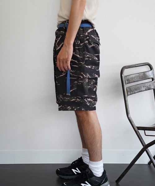 MILITARY（ミリタリー）の「【Military Reproduts　ミリタリーリプロダクツ】BDUショートパンツ　リップストップ（その他パンツ・メンズ・ブラック/オリーブ/ブラウン系1/ベージュ系1/カモフラージュ/その他1・SMALL/MEDIUM/LARGE）」の9枚目の写真