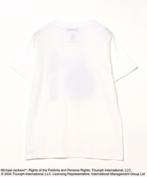 Ray BEAMS（レイビームス）の「GOOD ROCK SPEED / 別注 MJ Tシャツ（Tシャツ/カットソー・レディース・ホワイト/ブラック・ONE SIZE）」の16枚目の写真