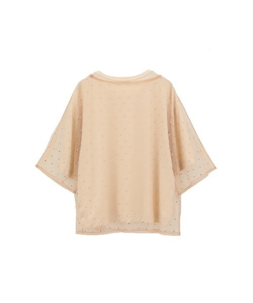 セール】RHINESTONE SHEER TOPS（その他トップス）｜CLANE（クラネ）の