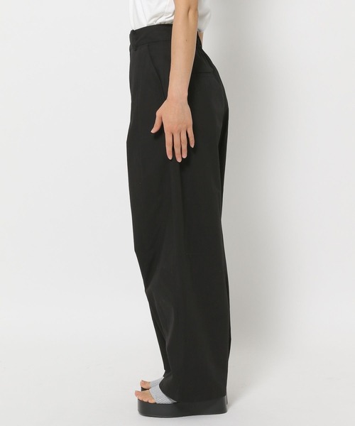 LOWRYS FARM（ローリーズファーム）の「コットンタックワイドパンツ 136353（その他パンツ・レディース・アイボリー/ブラック/ブラウン・FREE）」の19枚目の写真